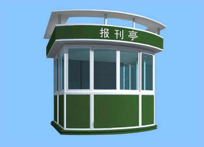 惠州氟碳漆钢结构岗亭