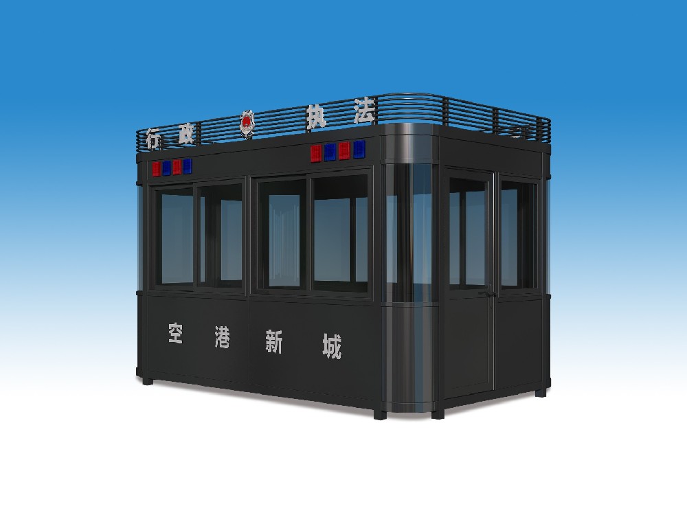 氟碳漆钢结构岗亭