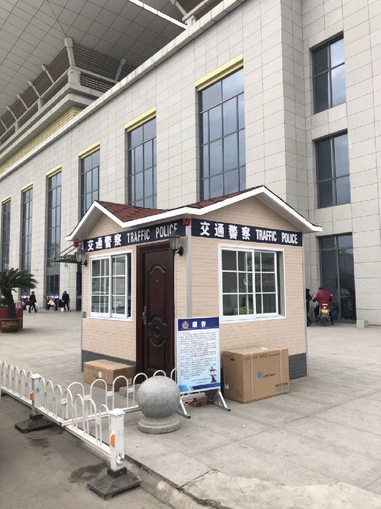 中山金属雕花板治安岗亭