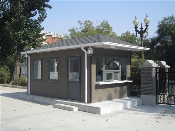 珠三角金属雕花板岗亭